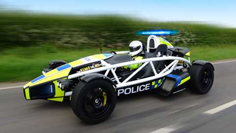 The new 2014 Ariel Atom police car. A car fitting for Plod!