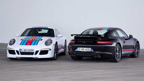 The Martini Racing Edition is available only in black or white