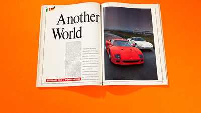 Ferrari F40 vs Porsche 959: a CAR magazine archive gem from July 1988