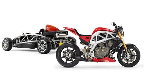 The Ariel Ace is to be produced in small numbers alongside its four-wheeled bother - the Atom