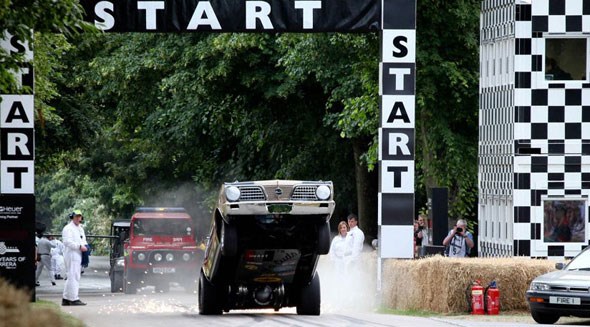 Goodwood Festival of Speed preview: the start line of the hillclimb