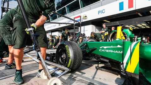Tony Fernandes today sold his struggling Caterham F1 team