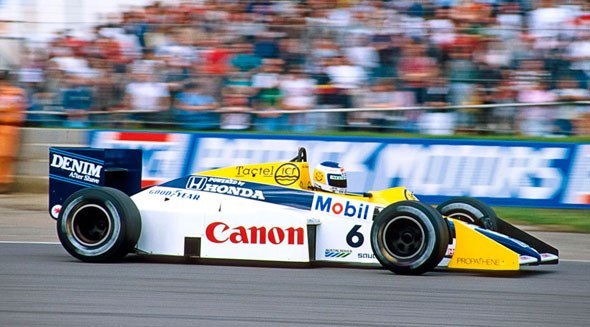 Keke Rosberg sets a sizzling pace at the 1985 British Grand Prix, averaging 160.9mph on one lap