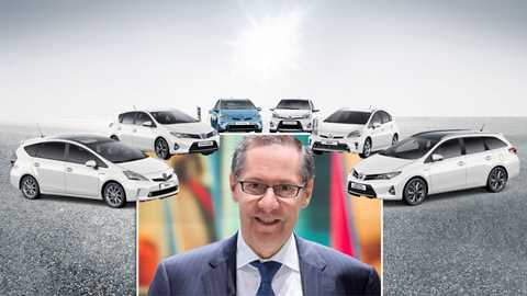 Karl Schlicht, Toyota and Lexus product chief - and his hybrid car range