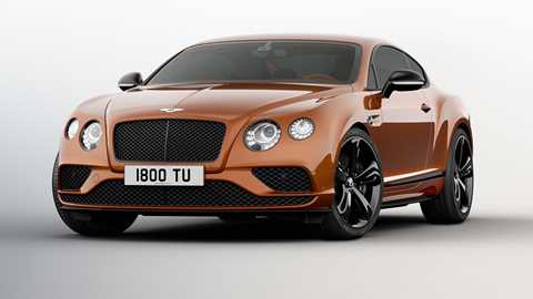 New Bentley Continental GT Speed Black Edition