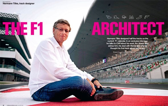 This Hermann Tilke interview originally appeared in the August 2014 issue of CAR magazine