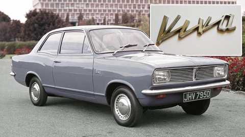 The original Vauxhall Viva - the name is returning to the 2015 Vauxhall range