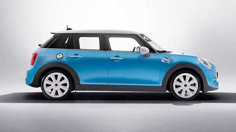 The new 2014 Mini 5dr: now with added length
