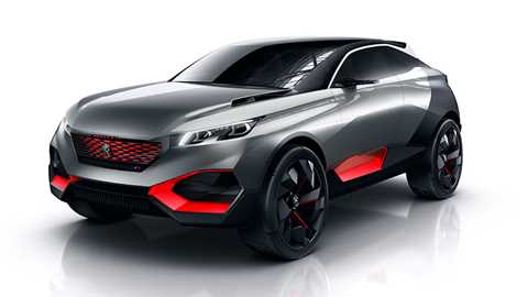 Peugeot Quartz: a tough cookie at the Paris motor show