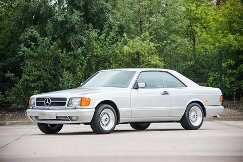 An original Mercedes-Benz 560 SEC