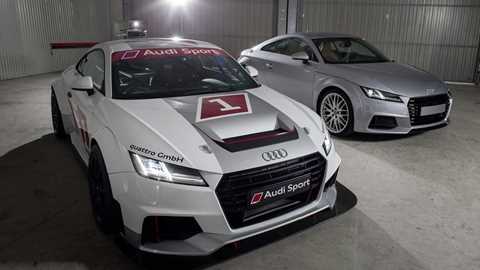 TT racer is largely based on the Audi TTS road car