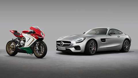 Mercedes-Benz AMG today announced a 25% stake in bike maker MV Agusta