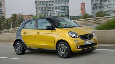 The Smart ForFour range kicks off from £11,620
