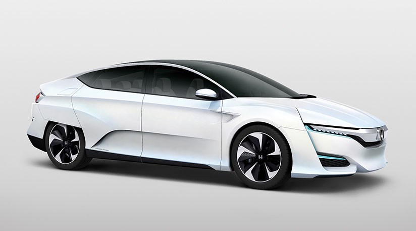 Honda FCV Concept at the 2014 LA auto show