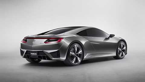 The new Honda NSX concept car