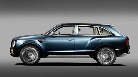The 2016 Bentley SUV: set to turbocharge the company's sales to 20,000 a year