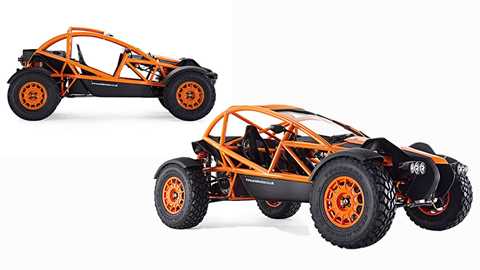 The new 2015 Ariel Nomad buggy