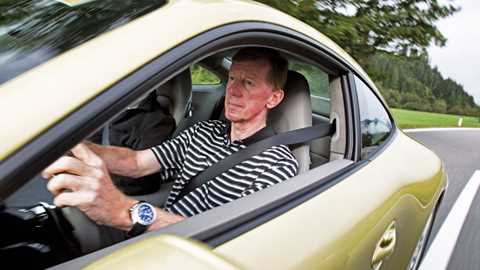 Rally legend Walter Rohrl takes CAR for a spin in the new Porsche 991