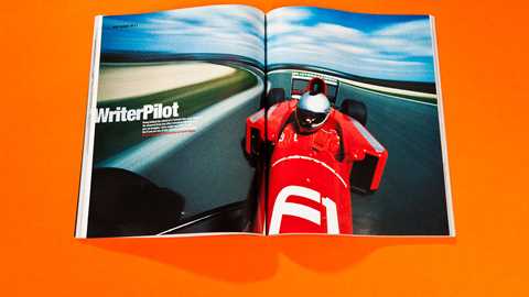 Writer Pilot: Iain Banks drives an F1 car, CAR magazine, June 2000