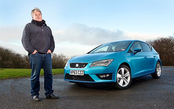 Anthony ffrench-Constant and CAR magazine's Seat Leon hatchback (2014)