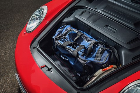 Porsche 997 boot space