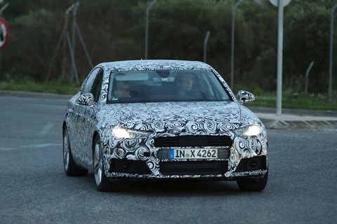 Audi A4 disguise