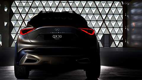 Infiniti QX30 concept car: it's a posh Juke!
