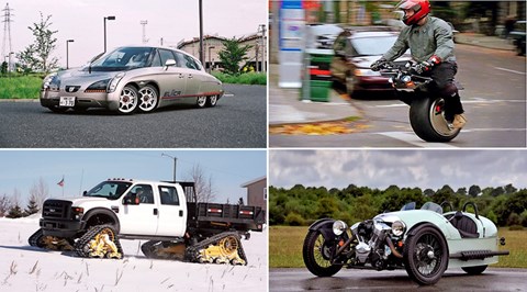 The CAR Top 10: strange wheel combinations