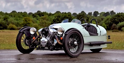 The stunning Morgan Three Wheeler