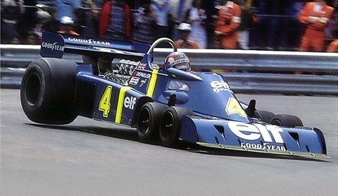 The famous Tyrell P34