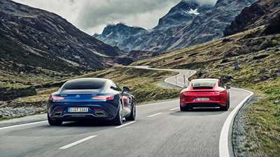 Mercedes-AMG GTS vs Porsche 911 GTS (2015) review