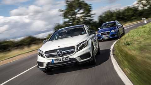Mercedes GLA45 AMG vs Audi RS Q3