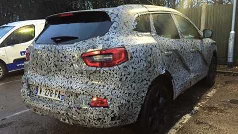 New Renault Kadjar spied in Newmarket