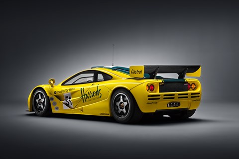 The original 1990s McLaren F1 GTR