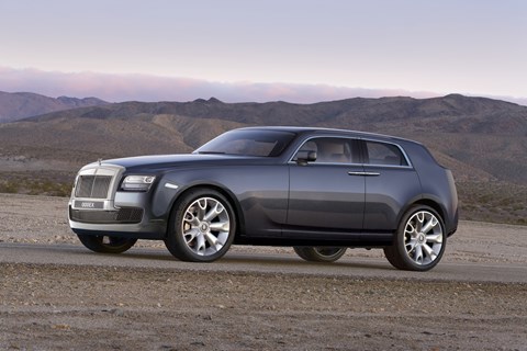 The Rolls-Royce SUV: CAR's artist impression by R.Varicak/Motor Forecast