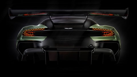 The outrageous Aston Martin Vulcan's rear wing