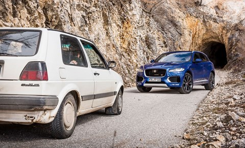 Jaguar F-Pace vs Montenegro