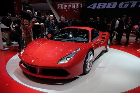 Ferrari 488 GTB at Geneva