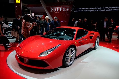 Ferrari 488 GTB at Geneva 2015