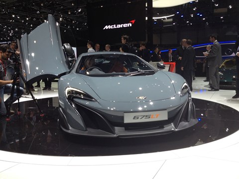 McLaren 675 LT at Geneva 2015