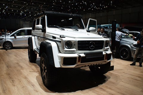 Mercedes G500 4x4 'squared'