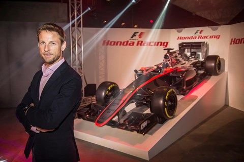 Jenson Button and the McLaren Honda