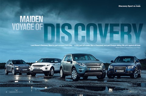 Land Rover Discovery Sport vs its rivals, CAR magazine, March 2015