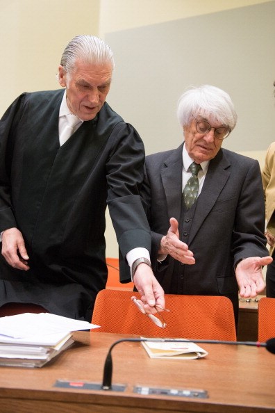Bernie in court in Germany