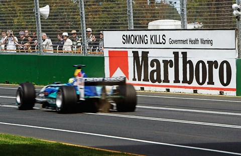 Smoking adverts and F1: a healthy relationship?