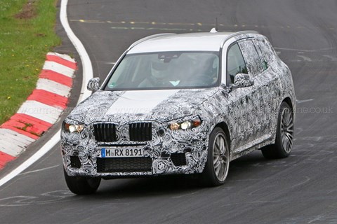 2017 BMW X3 M spy shots