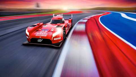 Nissan GT-R LM Nismo: a front-wheel LMP1 car