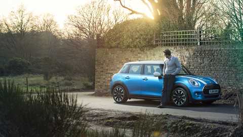 CAR's Ben Pulman with our long-term Mini 5dr