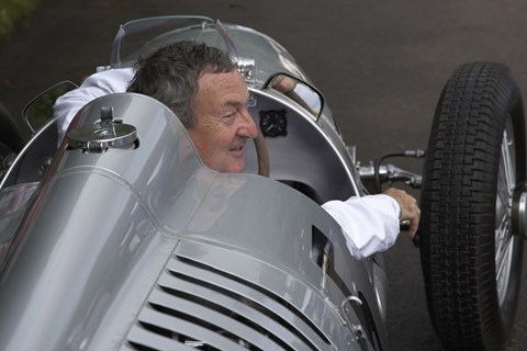 Nick Mason at Goodwood. Not on the dark side of the moon