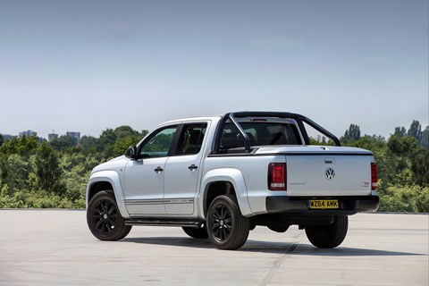 VW Amarok looking dark and broody